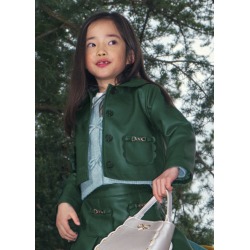 Chaqueta polipiel niña mayoral