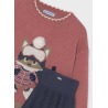 Conjunto falda y jersey niña mayoral