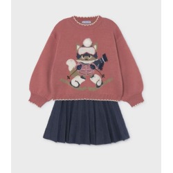 Conjunto falda y jersey...