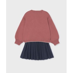 Conjunto falda y jersey niña mayoral