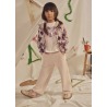 Chándal estampado 2 pantalones niña mayoral