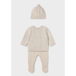 Conjunto 3 piezas tricot...