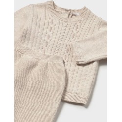 Conjunto 3 piezas tricot bebe mayoral