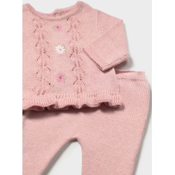 Conjunto polaina y jersey bebe niña mayoral