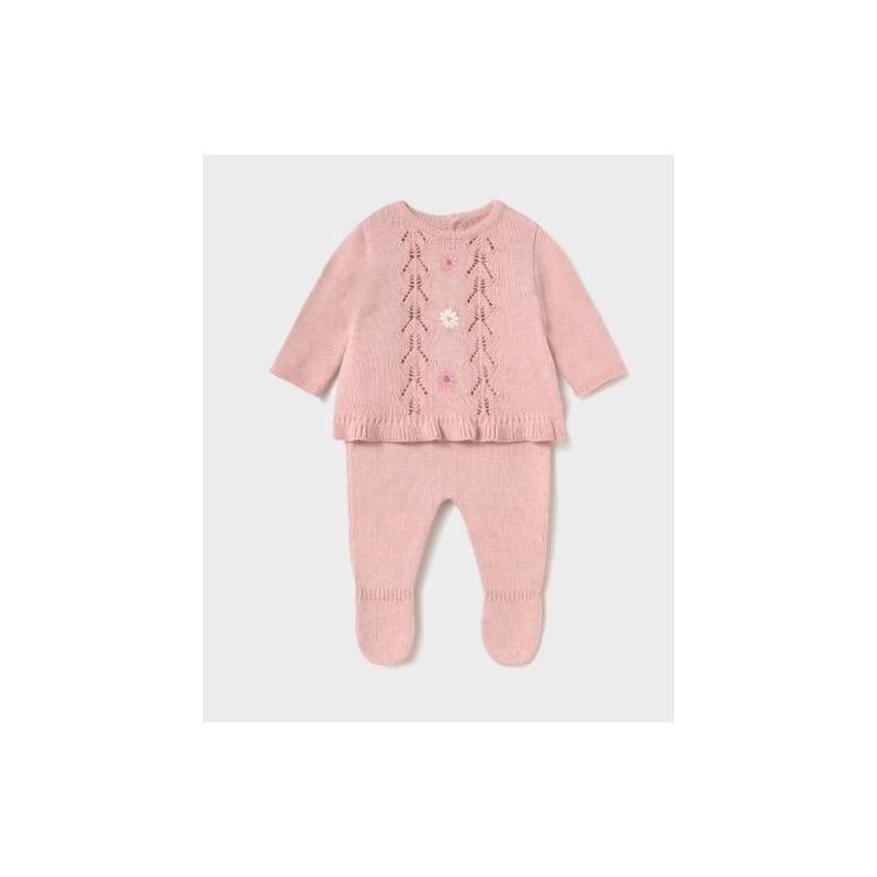 Conjunto polaina y jersey bebe niña mayoral