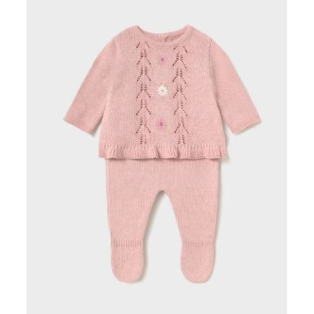 Conjunto polaina y jersey bebe niña mayoral