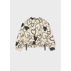 Sudadera estampada chica mayoral