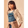 Blusa bambula estampada niña mayoral
