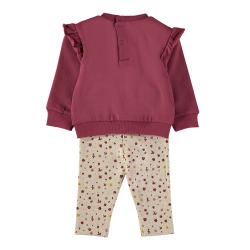 Chandal bebe niña flores babybol