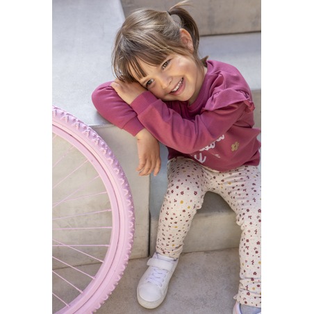 Chandal bebe niña flores babybol