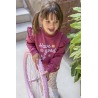 Chandal bebe niña flores babybol