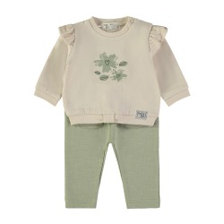 Chandal bebe niña volante...