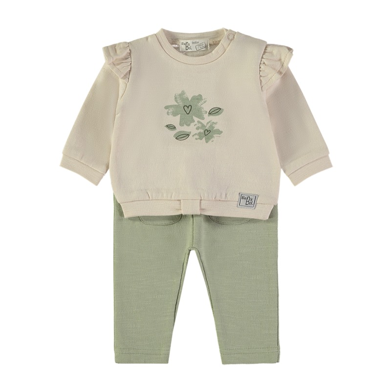 Chandal bebe niña volante babybol