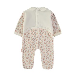 Pelele bebe niña flores babybol