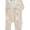Pelele bebe niña flores babybol