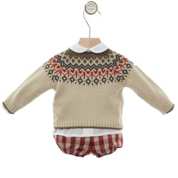 Conjunto bebe 3 piezas "Greca" Yoedu