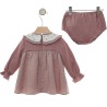 Vestido bebe con braguita "Familia Trineo" Yoedu