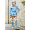 Conjunto rana falda con camisa Briana Lolittos