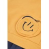 Vestido felpa parches de emoticonos niña boboli