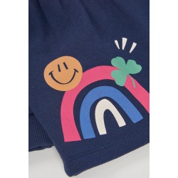 Conjunto punto arcoíris niña boboli