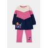 Conjunto punto arcoíris niña boboli