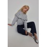 Jersey chica con volantes Boboli