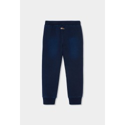 Pantalón niño felpa denim boboli
