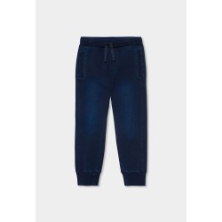 Pantalón niño felpa denim boboli