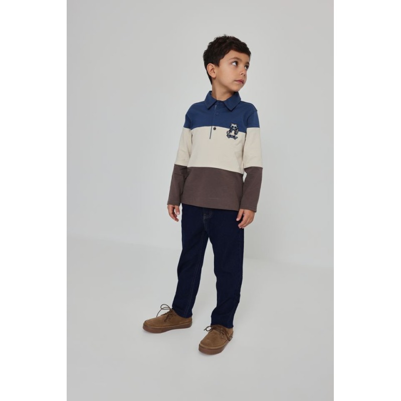 Pantalón denim niño Boboli