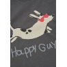 Camiseta punto niño estampado happy Boboli