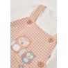 Conjunto peto punto bebé búhos Boboli