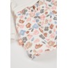 Vestido punto flores bordado búhos bebé Boboli
