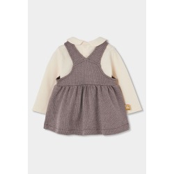 Conjunto peto punto de bebé niña Boboli