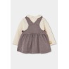 Conjunto peto punto de bebé niña Boboli