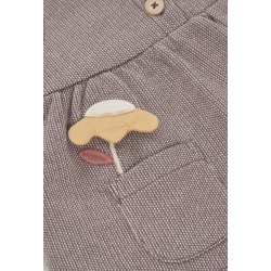 Conjunto peto punto de bebé niña Boboli