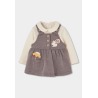 Conjunto peto punto de bebé niña Boboli