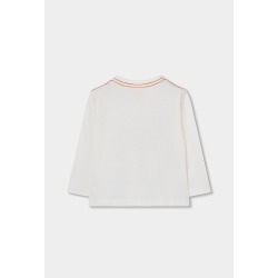 Camiseta punto niño gato Boboli