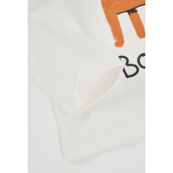 Camiseta punto niño gato Boboli