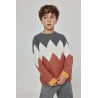 Jersey geométrico zigzag niño Boboli