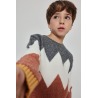 Jersey geométrico zigzag niño Boboli