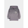 Sudadera felpa capucha estampada niño Boboli