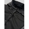 Parka tejido técnico con capucha niña boboli