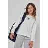 Camiseta punto niña "Fleurs club" Boboli