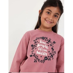 Chandal felpa niña flores...