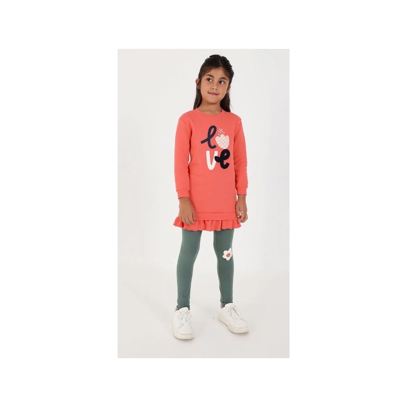Conjunto punto niña love Boboli