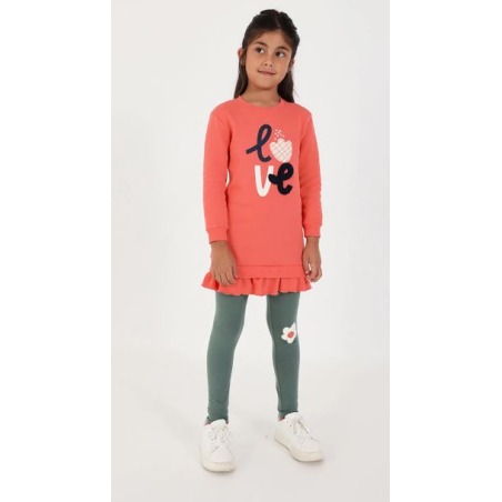 Conjunto punto niña love Boboli