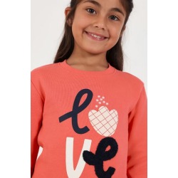 Conjunto punto niña love Boboli