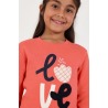 Conjunto punto niña love Boboli