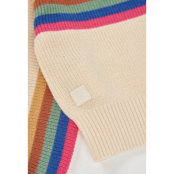 Jersey niña con rayas multicolor Boboli