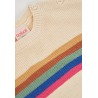 Jersey niña con rayas multicolor Boboli